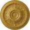 Ekena Millwork Oslo Ceiling Medallion (Fits Canopies up to 7 5/8"), 38 3/8"OD x 2 7/8"P, Iridescent Gold CM38OSIGS - alternate 1